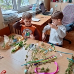 Wielkanocne palmy w wykonaniu klasy Ia 09.jpg