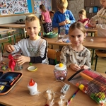 Pierwszaki robiły lampiony adwentowe 08.jpg