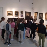Pierwsza wizyta klasy 2a w Galeri Sleńdzińskich 02.jpg